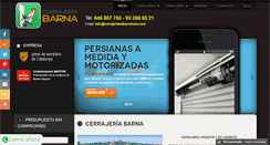 Desktop Screenshot of cerrajeriaenbarcelona.com