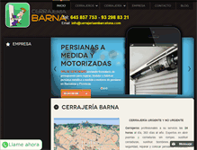 Tablet Screenshot of cerrajeriaenbarcelona.com